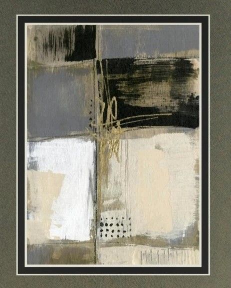 Classy Living Jennifer Goldberger Neutral Divisions III Wall Art-1