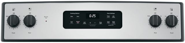 GE® 30" Stainless Steel Free Standing Electric Range-3