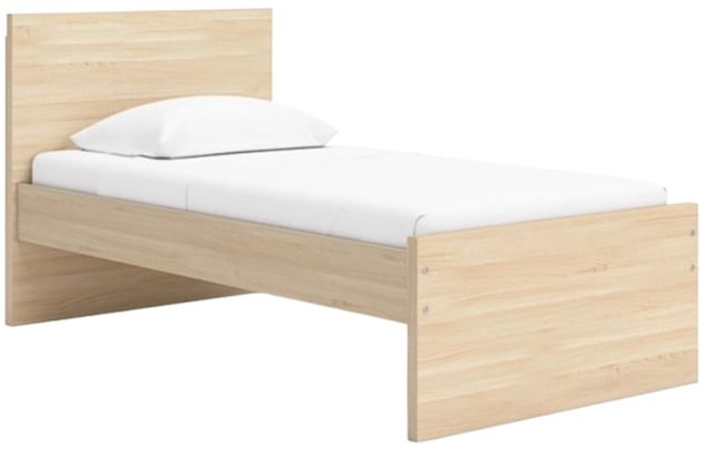 Signature Design by Ashley® Onita Natural Twin Panel Platform Bed-1