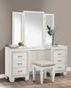 Homelegance® Allura 2-Piece White Vanity Set-1
