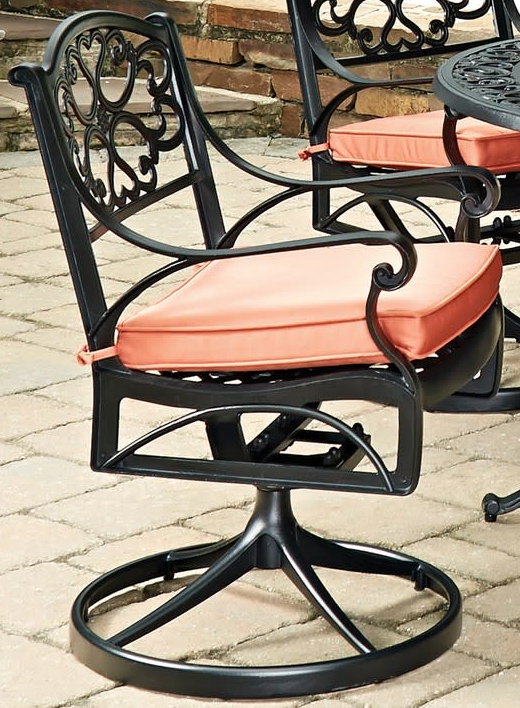 homestyles® Sanibel 6-Piece Black Outdoor Dining Set-2