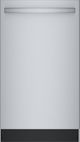 Bosch® 800 Series 18" Stainless Steel Top Control Built In Dishwasher-0