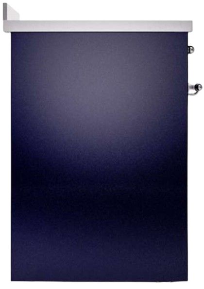 Ilve® Nostalgie II Series 30" Blue Pro Style Induction Range-3