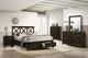 Bernards Nova II Cherry Queen Panel Storage Bed-4