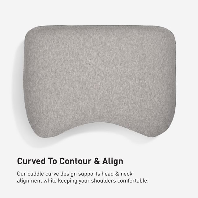 BEDGEAR® Flow Cuddle Curve 3.0 Medium Soft Standard Pillow-4