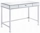 ACME Furniture Canine Mirrored Writing Desk with Chrome Base-0
