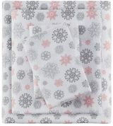 Pink/Grey Snowflakes