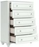 Signature Design by Ashley® Kozlani White 5-Drawer Chest-3
