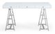 VIG Furniture Modrest Ostrow Stainless Steel/White Desk-2