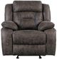 Homelegance® Madrona Dark Brown Manual Glider Recliner-2