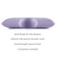 Malouf® Z™ Shoulder Zoned Dough® Lavender Memory Foam Queen Pillow-5