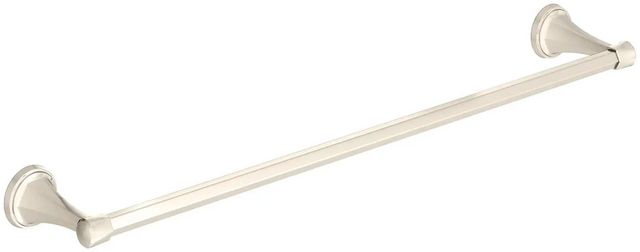DXV Fitzgerald Platinum Nickel 24" Towel Rack-0