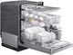 Samsung 24" White Glass Built In Dishwasher with StormWash+™ and Smart Dry-2