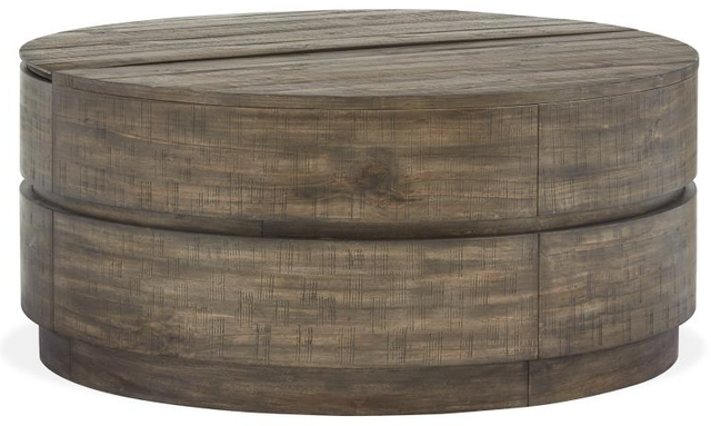 Magnussen Home® Baisden Tobacco Cocktail Table with Caster -3