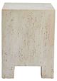 Zuo® Modern Kitara Beige Side Table-1