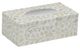A & B Home Gray/White Rectangular Tissue Box-0