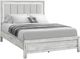 Global Furniture USA Elsie 5-Piece Gray King Upholstered Panel Bedroom Set-2