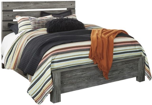 Signature Design by Ashley® Cazenfeld 5-Piece Black/Gray Queen Panel Bed Set-1