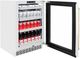ZLINE Autograph Edition Touchstone 5.2 Cu. Ft. Stainless Steel Beverage Center with White Matte Glass Door and Polished Gold Handle-3