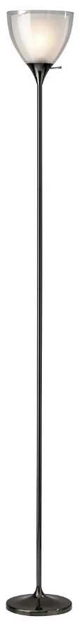 Adesso® Presley Black Nickel Floor Lamp-0