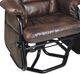 PEL International PEL 19 Series Brown Manual Recliner-1