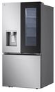 LG 33" 24.5 Cu. Ft. Stainless Steel Smart Standard-Depth MAX™ French Door Refrigerator with InstaView® Door-in-Door® -3