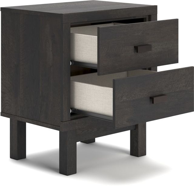 Signature Design by Ashley® Toretto Rustic Charcoal Nightstand-1