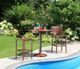 CabanaCoast® Customizable Mission Cast Aluminum Outdoor Side Chair-3