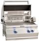 Fire Magic® Aurora 24" 3-Burner Stainless Steel Built-In Propane Gas Grill with Left Infrared Sear Burner-1