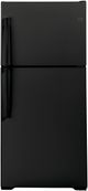 GE® 30" 19.1 Cu. Ft. Black Top Freezer Refrigerator-0