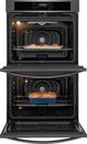Frigidaire® 30” Black Stainless Steel Electric Double Wall Oven with Air Fry-3