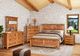 Horizon Home® Valley Ranch Brown Queen Panel Bed-1