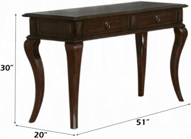 ACME Furniture Amado Walnut Sofa Table-2