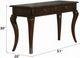 ACME Furniture Amado Walnut Sofa Table-2