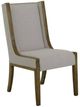 International Furniture Direct Balam Ivory-Stained Brown Side Chair-0