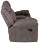 Powell® Galloway Stone Gray Manual Reclining Loveseat -4