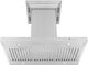 ZLINE 36" Stainless Steel Island Mounted Range Hood with CrownSound® Bluetooth Speakers-2