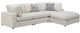 Coaster® Serene 4-Piece Beige Sectional-0