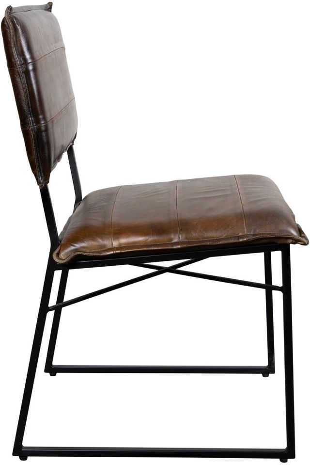Porter International Designs Malin Dark Brown Dining Side Chair-2