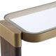 Uttermost® Ryles Gold/Walnut Console Table-5