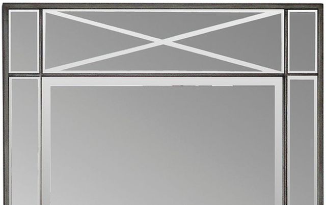 Decor-Rest® Furniture LTD Goldie Antique Champagne Wall Mirror-1