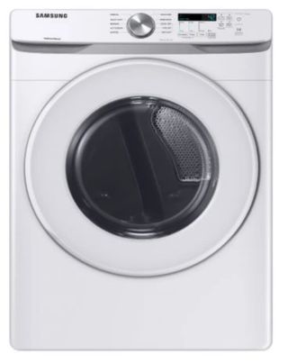 Samsung 7.5 Cu. Ft. White Front Load Gas Dryer