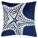 Furniture of America® Jude Blue/White Accent Pillow-0