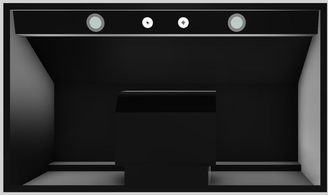Vent-A-Hood® 36" Black Under Cabinet Range Hood-2