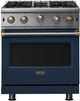 Viking® 5 Series 30" Slate Blue Liquid Propane Pro Style Gas Range-0