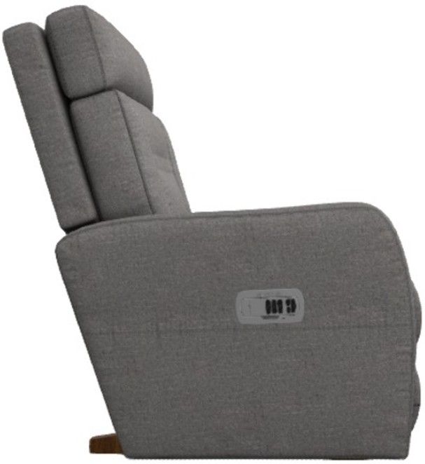 La-Z-Boy® Lennon Quarry Power Rocking Recliner with Headrest-3