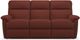 La-Z-Boy® Jay La-Z-Time® Burgundy Reclining Sofa-0