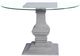 Najarian Furniture Lido Glass Top Dining Table with Smoke Base-0