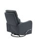 Man Wah Leather Caribbean Swivel Glider Recliner-4