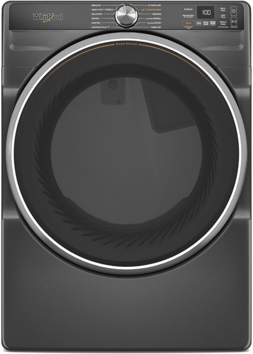 Whirlpool® Volcano Black Front Load Washer & Electric Dryer Laundry Pair-2